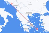 Vluchten van Dubrovnik, Kroatië naar Naxos, Griekenland