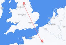 Flights from Paris in France to Leeds in England