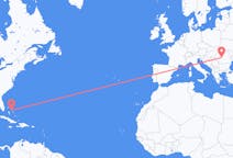 Flights from North Eleuthera, the Bahamas to Sibiu, Romania