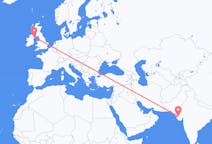 Flyreiser fra Kandla, India til Belfast, Nord-Irland