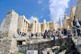 アテネオールインクルーシブ：アクロポリスとミュージアム文化的ガイド付きウォーキングツアー