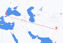 Flyreiser fra Faisalabad-distriktet, Pakistan til Istanbul, Tyrkia