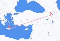 来自亚美尼亚出发地 葉里溫目的地 希腊伊拉克利翁的航班