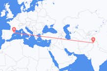 Flights from Srinagar to Barcelona