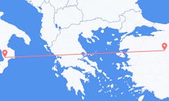 Flyg från Kütahya, Turkiet till Lamezia Terme, Italien