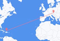 来自特克斯和凯科斯群岛出发地 科伯恩镇目的地 奥地利维也纳的航班