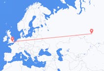 Flights from London, the United Kingdom to Tomsk, Russia