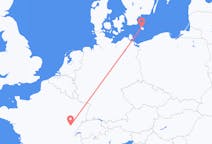 Flights from Dole, France to Bornholm, Denmark