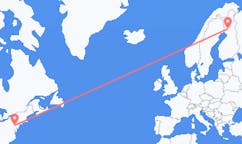 Flyrejser fra Lancaster til Rovaniemi