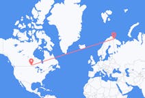 Flights from Winnipeg, Canada to Kirkenes, Norway