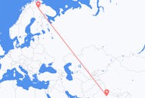Flights from Kanpur, India to Ivalo, Finland