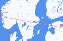 Flights from Bergen to Tartu