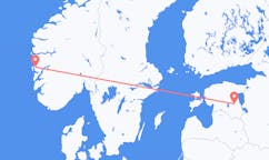 Flyg från Bergen till Tartu