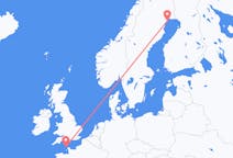 Fly fra Alderney til Luleå