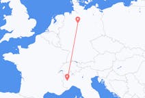 Flyrejser fra Torino, Italien til Hannover, Tyskland