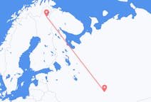 Loty z Kazań, Rosja z Ivalo, Finlandia