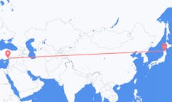 Flights from Aomori, Japan to Adana, Turkey