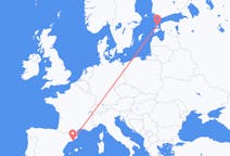 Flights from Kardla, Estonia to Barcelona, Spain