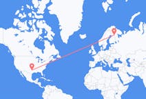 Flyrejser fra Dallas, USA til Kuusamo, Finland