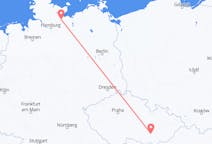 Flights from Lubeck, Germany to Brno, Czechia