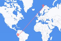 Flights from Jauja, Peru to Narvik, Norway