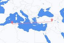 Flyreiser fra Sétif, Algerie til Diyarbakir, Tyrkia