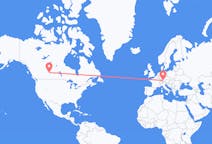 Flights from Lloydminster, Canada to Memmingen, Germany