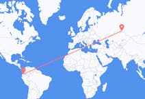 Flights from Quito, Ecuador to Omsk, Russia