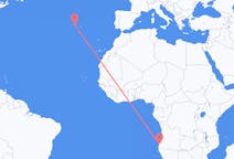 Flights from Namibe, Angola to Pico Island, Portugal