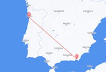Flyg från Porto, Portugal till Almeria, Spanien