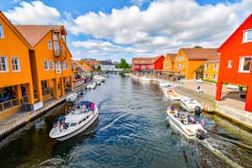 Fiskebrygga district in Kristiansand, Norway.