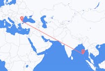 Flights from Port Blair, India to Burgas, Bulgaria