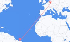 Flyreiser fra Parnaíba, Brasil til Frankfurt, Tyskland