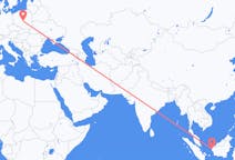 Flights from Pontianak, Indonesia to Łódź, Poland