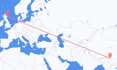 Flyrejser fra Diqing Tibetansk Autonome Præfektur, Kina til Aberdeen, Skotland
