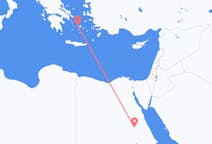 Vols de Louxor, Égypte à Paros, Grèce