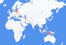 Flights from Darwin, Australia to Lublin, Poland