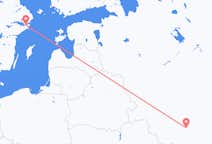 Fly fra Voronezj til Stockholm