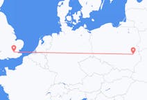 Flights from Lublin in Poland to London in England