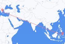 印度尼西亚出发地 特尔纳特市飞往印度尼西亚目的地 雅典的航班