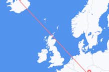 Flyrejser fra Akureyri til Salzburg