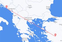 Loty z Dubrownik, Chorwacja z Denizli, Turcja