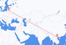 Flyreiser fra Hanoi, til Kaunas
