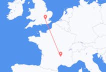 Flyg från Le Puy-en-Velay, Frankrike till London, Frankrike