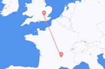 Loty z Le Puy-en-Velay we Francji do Londynu w Anglii