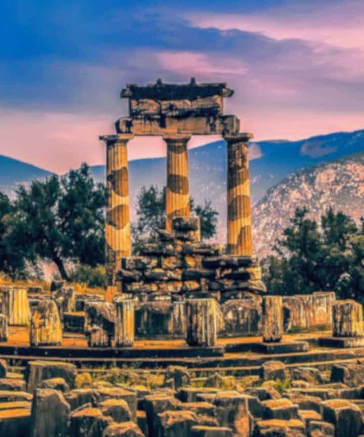 Activities in Delphi, Greece
