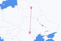 Flyrejser fra Minsk, Hviderusland til Bacau, Rumænien