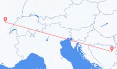 来自波斯尼亚和黑塞哥维那图兹拉目的地 法国多尔的航班