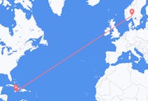 Flyreiser fra Kingston, til Oslo