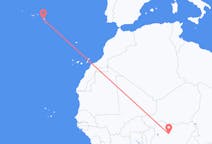 Flights from Kaduna, Nigeria to Ponta Delgada, Portugal